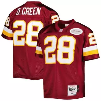 Джерси Mitchell & Ness Washington Football Team, бордовый