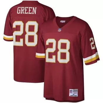 Джерси Mitchell & Ness Washington Football Team, бордовый