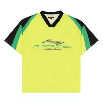 Джерси Pleasures Mind Soccer Jersey Lime, зеленый