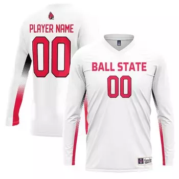 Джерси ProSphere Ball State Cardinals, белый