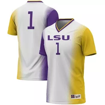 Джерси ProSphere Lsu Tigers, белый