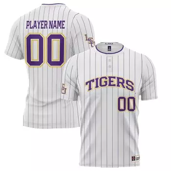 Джерси ProSphere Lsu Tigers, белый