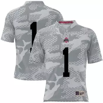 Джерси ProSphere Ohio State Buckeyes, серый
