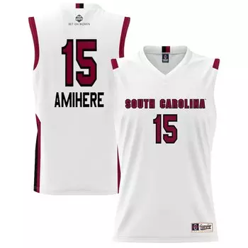 Джерси ProSphere South Carolina Gamecocks, белый