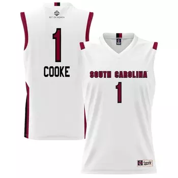 Джерси ProSphere South Carolina Gamecocks, белый