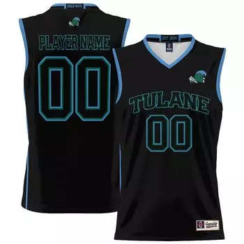 Джерси ProSphere Tulane Green Wave, черный