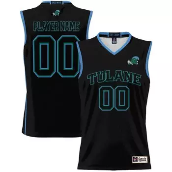 Джерси ProSphere Tulane Green Wave, черный