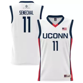 Джерси ProSphere Uconn Huskies, белый