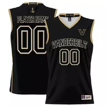 Джерси ProSphere Vanderbilt Commodores, черный