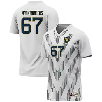 Джерси ProSphere West Virginia Mountaineers, белый