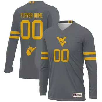 Джерси ProSphere West Virginia Mountaineers, серый