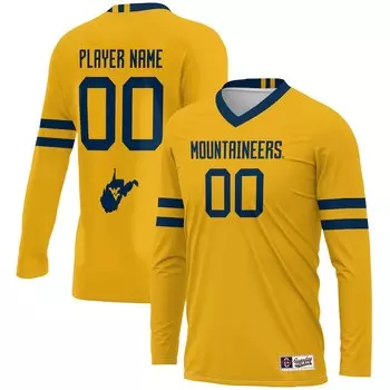 Джерси ProSphere West Virginia Mountaineers, золотой