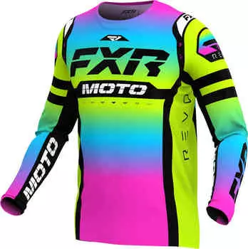Джерси Revo Pro LE для мотокросса FXR, разноцветный