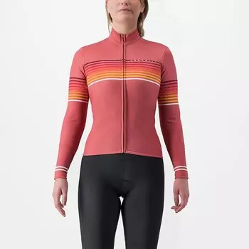 Джерси с длинным рукавом Castelli Ottanta, оранжевый