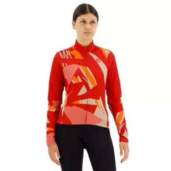 Джерси с длинным рукавом Castelli Tropicale, красный