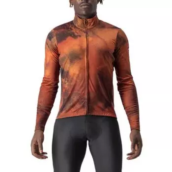Джерси с длинным рукавом Castelli Ventaglio, оранжевый