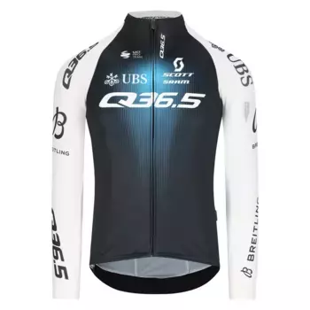 Джерси с длинным рукавом Q36.5 Gregarius Pro Cycling Team, черный