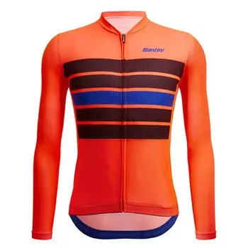 Джерси с длинным рукавом Santini Eco Sleek Bengal, оранжевый