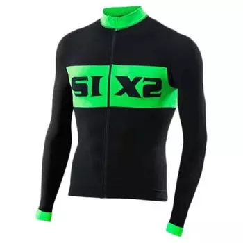 Джерси с длинным рукавом Sixs Luxury, черный
