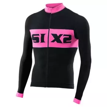 Джерси с длинным рукавом Sixs Luxury, черный