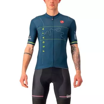 Джерси с коротким рукавом Castelli Giro Italia 2022 Marmolada, синий
