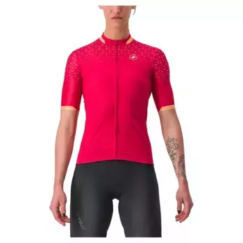 Джерси с коротким рукавом Castelli Pezzi, красный