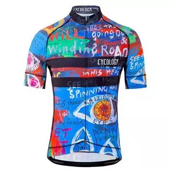 Джерси с коротким рукавом Cycology 8 Days, синий
