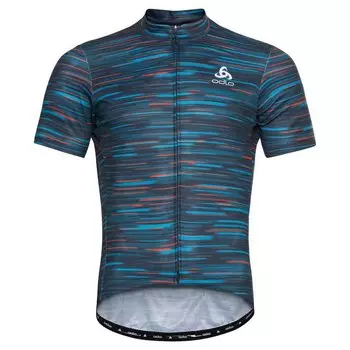 Джерси с коротким рукавом Odlo Stand-Up Collar Essential P, серый