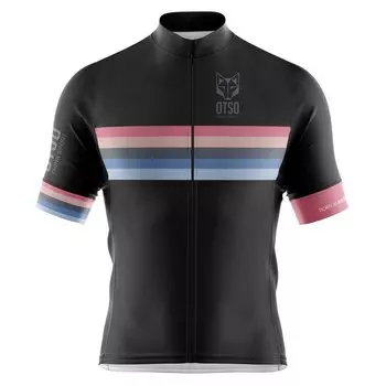 Джерси с коротким рукавом Otso Stripes, черный