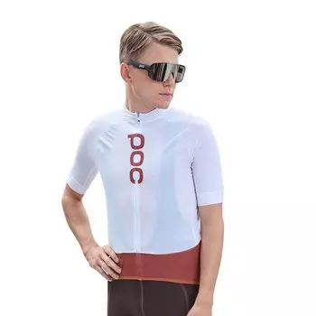 Джерси с коротким рукавом POC Essential Road Logo, бежевый