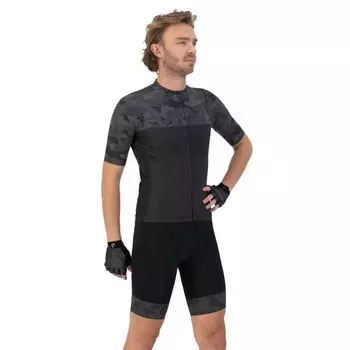 Джерси с коротким рукавом Rogelli Camo, черный