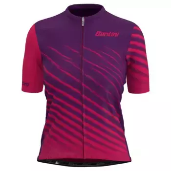 Джерси с коротким рукавом Santini Astro, фиолетовый