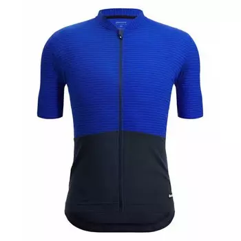 Джерси с коротким рукавом Santini Colore Riga, синий