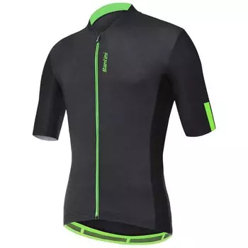 Джерси с коротким рукавом Santini Gravel, черный