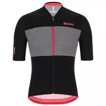 Джерси с коротким рукавом Santini Redux Istinto, черный