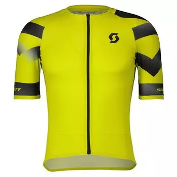 Джерси с коротким рукавом Scott RC Premium Climber, желтый