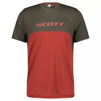 Джерси с коротким рукавом Scott Trail Flow Dri, красный