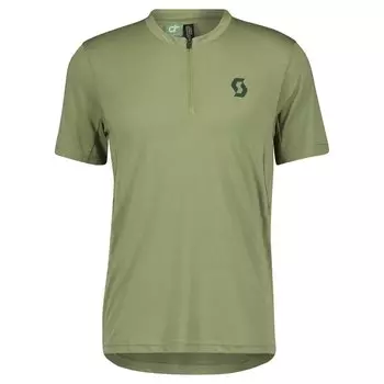 Джерси с коротким рукавом Scott Trail Flow Dri, зеленый