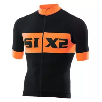Джерси с коротким рукавом Sixs Luxury, черный