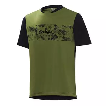 Джерси с коротким рукавом Spiuk All Terrain, зеленый
