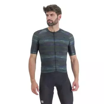 Джерси с коротким рукавом Sportful Glitch, черный