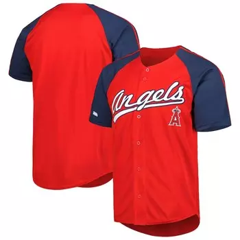 Джерси Stitches Los Angeles Angels, красный