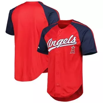 Джерси Stitches Los Angeles Angels, красный