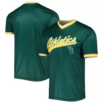 Джерси Stitches Oakland Athletics, зеленый