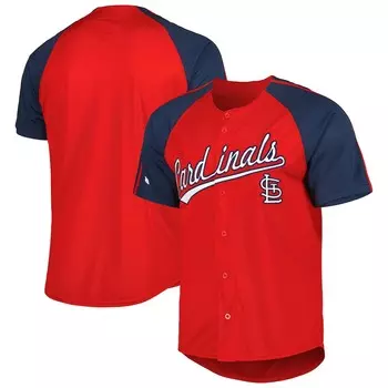 Джерси Stitches St Louis Cardinals, красный