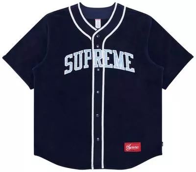 Джерси Supreme Polartec Baseball Jersey 'Navy', синий