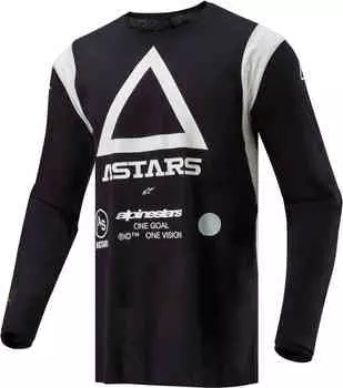 Джерси Techdura для мотокросса Alpinestars, черный