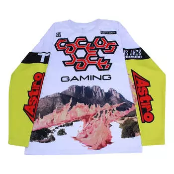 Джерси Travis Scott Cactus Jack The Scotts Gaming II Long-Sleeve Jersey 'White', белый
