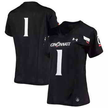 Джерси Under Armour Cincinnati Bearcats, черный