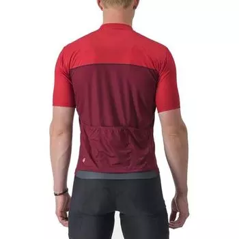 Джерси Unlimited Entrata мужские Castelli, цвет Dark Red/Bordeaux